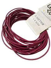 Dark Rose Greek Leather Cord 1.5MM