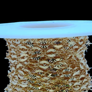 14KGF Starburst chain, SKU#SM1370SBSF