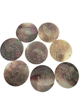 Round wave mother of pearl, SKU#M2343