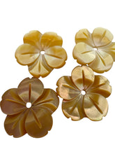 Yellow Flower Mother Of Pearl, SKU#M4651