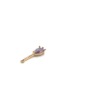 Diamond charm SKU#M3131Laveder