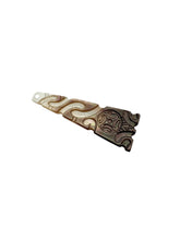 Beautiful triangle shape carved mother of pearl, SKU#M2295