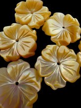 Yellow Flower Mother Of Pearl, SKU#M4662