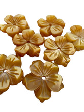Yellow Flower Mother Of Pearl, SKU#M4663