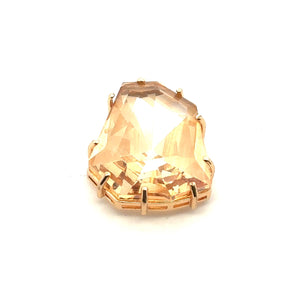 Gorgeous gold plated charm SKU#M3146lightbrown