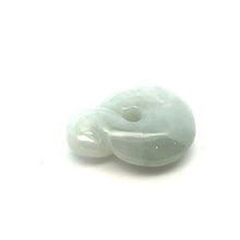 White flame jade pendant