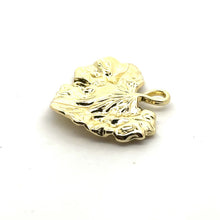 Gold leaf charm SKU#M3362