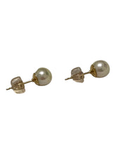 Japanese akoya pearl studs, 14KGF, SKU#Jakoya1