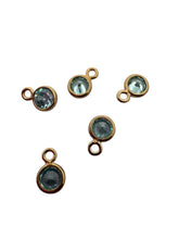 4mm, Gold filled , 3A, Cubic Zicronia Bezel 
SKU#4030DM3