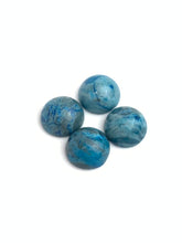 Blue Agate Circle Cabochon Sku#M1759