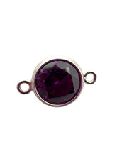 3mm, sterling silver , 3A, Cubic Zicronia Bezel Connector 
SKU#5030CM2