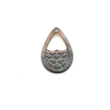 Mother of Pearl Carved Charm Sku#M3528