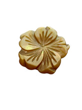 Yellow Flower Mother Of Pearl, SKU#M3647