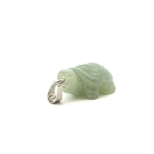 Turtle shaped aventurine pendant SKU#M2184