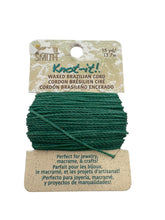 Waxed Brazilian Cord.