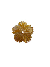 Yellow flower Mother Of Pearl, SKU#M4618