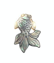 Mother of Pearl Fish Charm Sku#M130