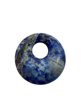 Marble blue gemstone beads, SKU#M2979