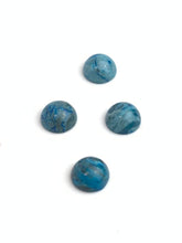 Blue Agate Circle Cabochon Sku#M1759