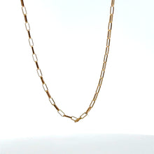 14KGF 3.55mm Flat Oval Rolo Hamilton Finish Chain, SKU#14SM1217