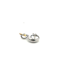 Silver plated swan bail, SKU#M3723