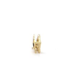 Gold plated star bail with ads on peg, SKU#M3725G