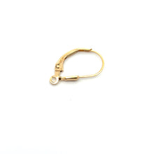 Tear drop lever back w/ ring, 14KGF, SKU#4007080