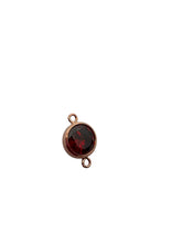 3mm, Gold filled , 3A, Cubic Zicronia Bezel Connector 
SKU#4030CM7