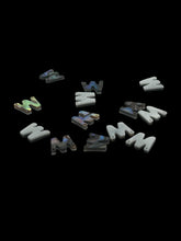 Mother Of Pearl Initials Pendants “W”