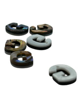 Abalone MOP letter pendant “G”