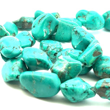 Turquoise Blue Stone W:1/8in L:3/8in-5/8in SKU#M3182