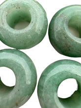 Natural Donut Jade Beads, Sku#BG71