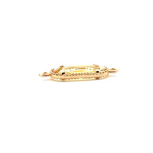 Yellow oval charm, SKU#M2167