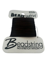 Nylon Bead Cord Brown Card