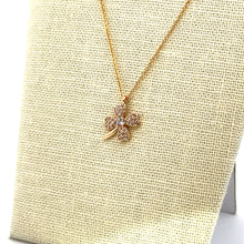 Clover Charm, Gold Plated, Sku#M3106