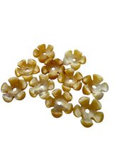Yellow Flower Mother Of Pearl, SKU#M4640