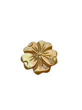 Yellow flower mother of pearl, SKU#M4605