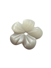 10mm white flower mother of pearl, SKU#M4629