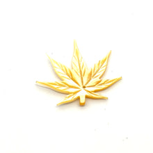 Mother Of Pearl Marijuana Leaf Shell, Sku#M269