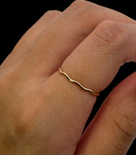 14KGF (Size6) Wavy ring, SKU#40518R6