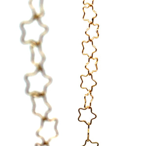 14KGF 7.99mm unique star chain, SKU#SM1419