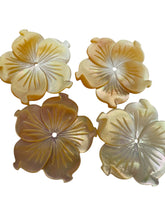 Yellow flower mother of pearl, SKU#M4606