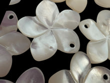 White Mother Of Pearl flower , SKU#M4622