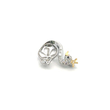 Silver plated swan bail, SKU#M3723