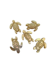 Yellow turtle Mother Of Pearl, SKU#M391