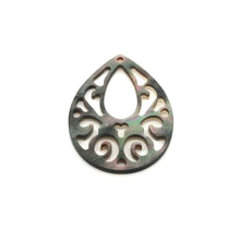Tahitian Mother Of Pearl Tear Drop, Sku#M2073