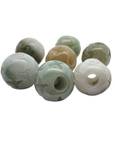 Round carved jade bead, SKU#JB20