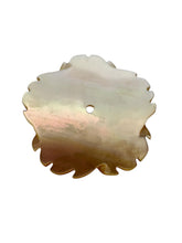 Yellow flower mother of pearl, SKU#M4612