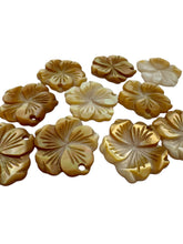 Yellow Flower Mother Of Pearl, SKU#M3647