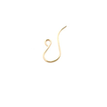 French Ear wire, 14KGF, SKU#4006381L